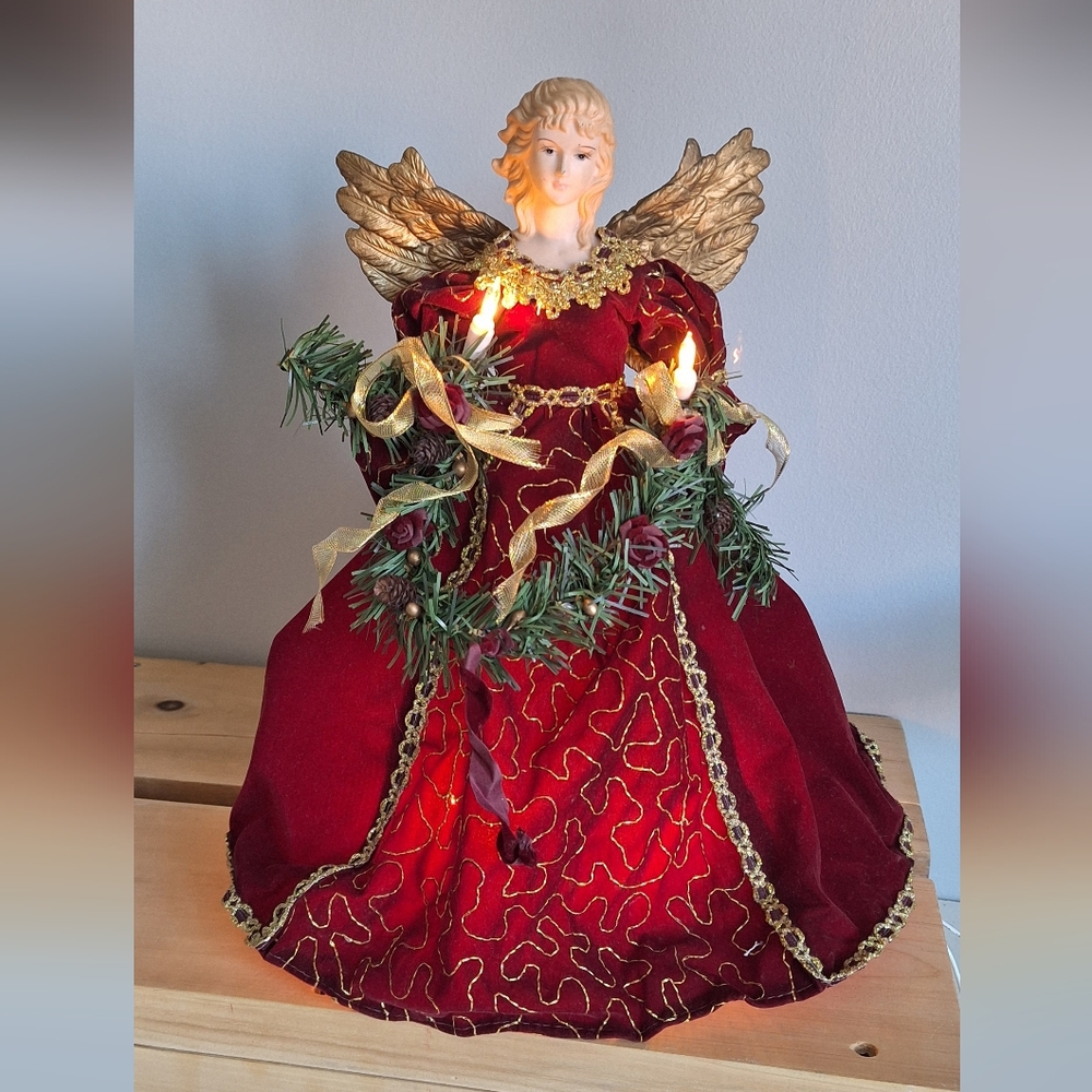 Christmas decoration for treetop or tabletop decoration